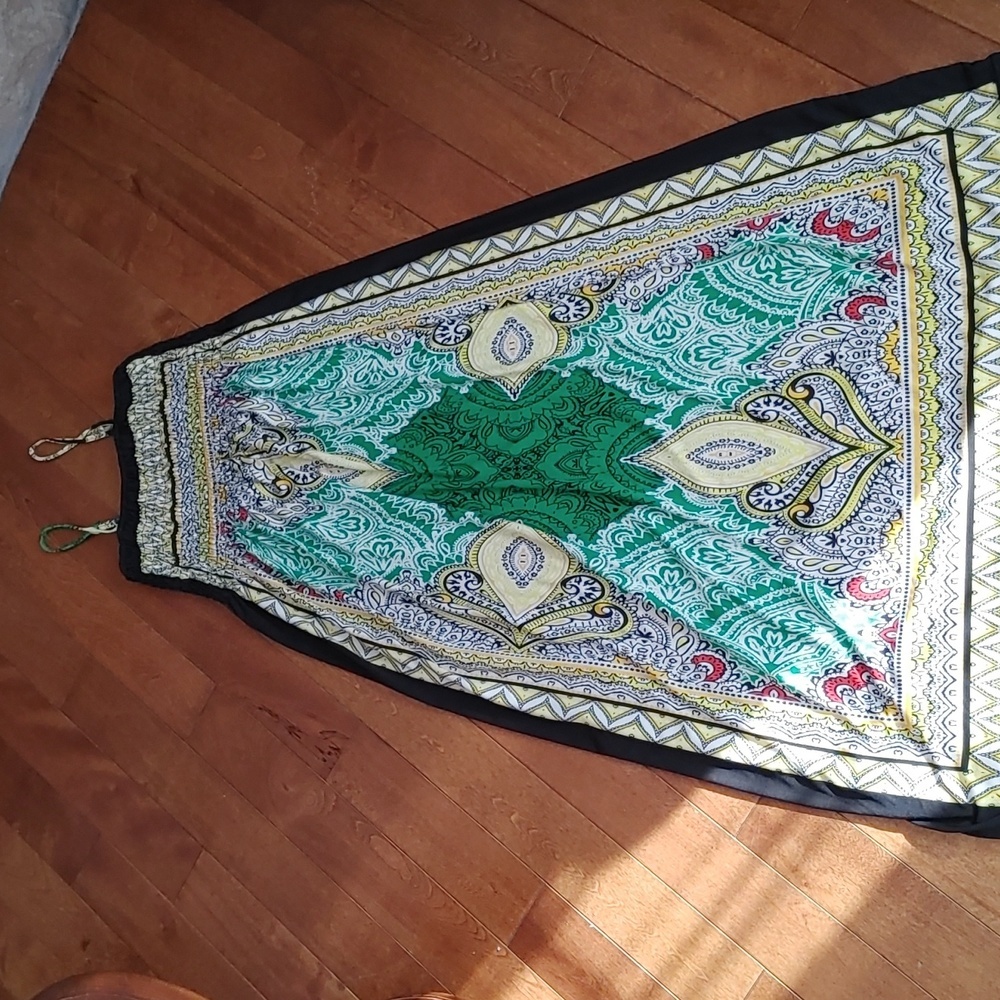 India Boutique Smocked Maxi Dress One Size